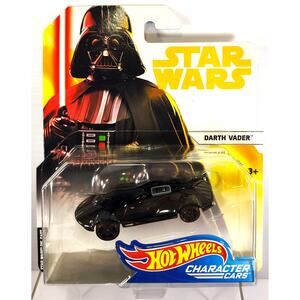 Hot Wheels 2018 Character Cars Star Wars DARTH VADER, New, See Pics/Description!
